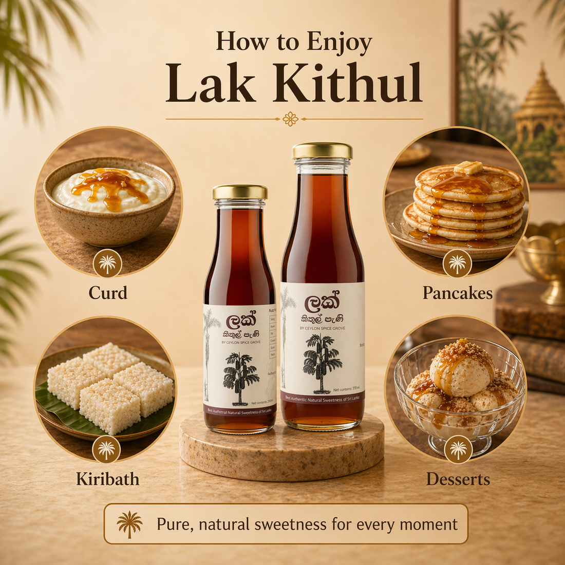 Lak Kithul natural Sri Lankan sweetness
